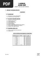 Aircraft Weighing Reports