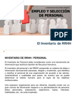 El Inventario de RRHH