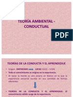 Teoría Ambiental - Conductual Final