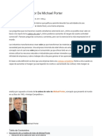 La Cadena de Valor de Michael Porter