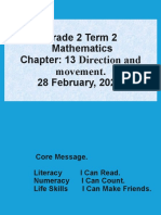 Year 2 Position and Direction Movement