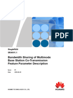 Bandwidth Sharing of Multimode Base Station Co-Transmission (SRAN11.1 - 01)