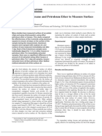 Comparison of Hexane and Petroleum Ether To Measure Surface Oil Content