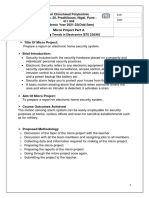 Micro Project Part A: Emerging Trends in Electronics (ETE 22636)