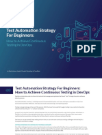 Test Automation Strategy For Beginners Ebook