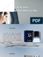 Catálogo Perfumería Masculina