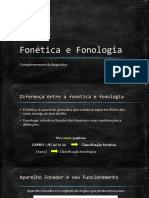 Fonética e Fonologia