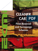 Ecmt - Cleaner Cars - Fleet Renewal and Scrappage Schemes (Guide To Good Practice) - Organization For Economic Co-Operation and Development (OECD) (1999)