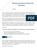 Classificação Dos Bancos de Dados Não Relacionais (NoSQL) EXERCICIOS