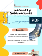 Luxaciones y Subluxaciones