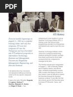 STI History: C. Lagman, Herman T. Gamboa, Benjamin A. Santos