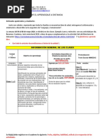 6° Básico Lenguaje Ruta de Aprendizaje Clase 1 y 2