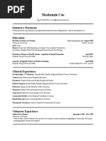 Coe Resume