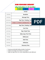 Jadual Aktiviti Harian