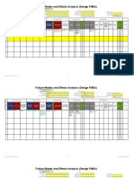 Case Study - DFMEA - PFMEA