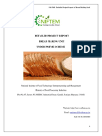 Detailed Project Report Bread Making Unit Under Pmfme Scheme