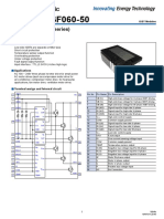 6MBP15XSF060-50: IGBT MODULE (X Series) 600V / 15A / IPM