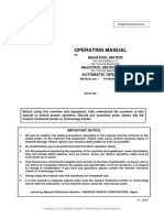 Operating Manual: Mazatrol Matrix