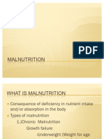 Malnutrition