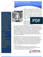 Steam Turbine Manufacturer Case Study