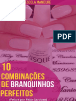 Ebook 10 Combinações de Branquinhos Perfeitos (Cutículas)