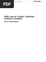 Reiki Que Es Origen Simbolos Chakras y T