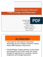 The 2004 Athens Olympics Network (MIS PPT 1)