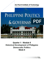 Module 5 Phil. Politics-Week 5