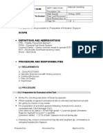 SOP 22 Preparation of Activated Gypsum