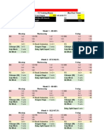 GZCL 5 Day Spreadsheet