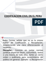 Codificación en El Perú Segunda Clase