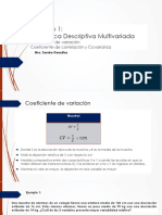 Clase 4 - Estadistica Descriptiva Multivariada