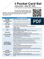 Inpatient Pocket Card Set