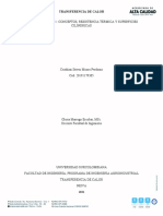 Solución Taller 1 - Conceptos, Resistencia Térmica y Superficies Cilíndricas