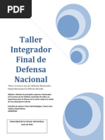 Trabajo Final de Defensa Nacional. Yanara y Denis 1204