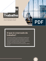 Mercado de Trabalho - ECONOMIA