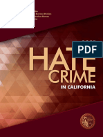 Hate Crime in CA 2021 - 0