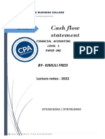 Cash Flow Statements6