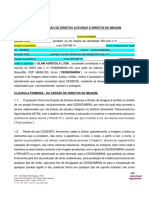 Termo de Cessao de Direitos Autorais e de Imagem e LGPD