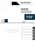 Parts Catalogue: DL650 K7/AK7/U3K7/AU3K7 (B1111/B1211/B1112) DL650 K8/AK8/U3K8/AU3K8 DL650 K9/AK9/UEK9/AUEK9