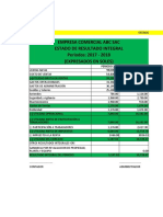 Analisis Estado de Resultados Integrales Primer Caso