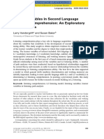 Language Learning - 2015 - Vandergrift - Learner Variables in Second Language Listening Comprehension An Exploratory Path