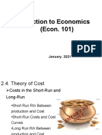 Introduction To Economics (Econ. 101)