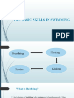 The Basic Skills in Swimming