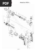 Model No: MT814: Page 1 / 3