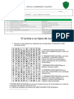 8 31 Maio Atividade Tipos de Turismo PDF