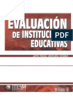 Evaluación de Instituciones Educativas