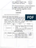 Staff Nurse Notification Kodagu (Contract Basis)