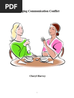 Managing Communication Conflict: Cheryl Harvey