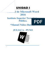 Manual de Microsoft Word 2016